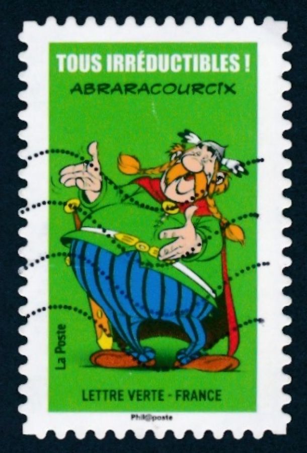 asterix stamp france abraracourcix