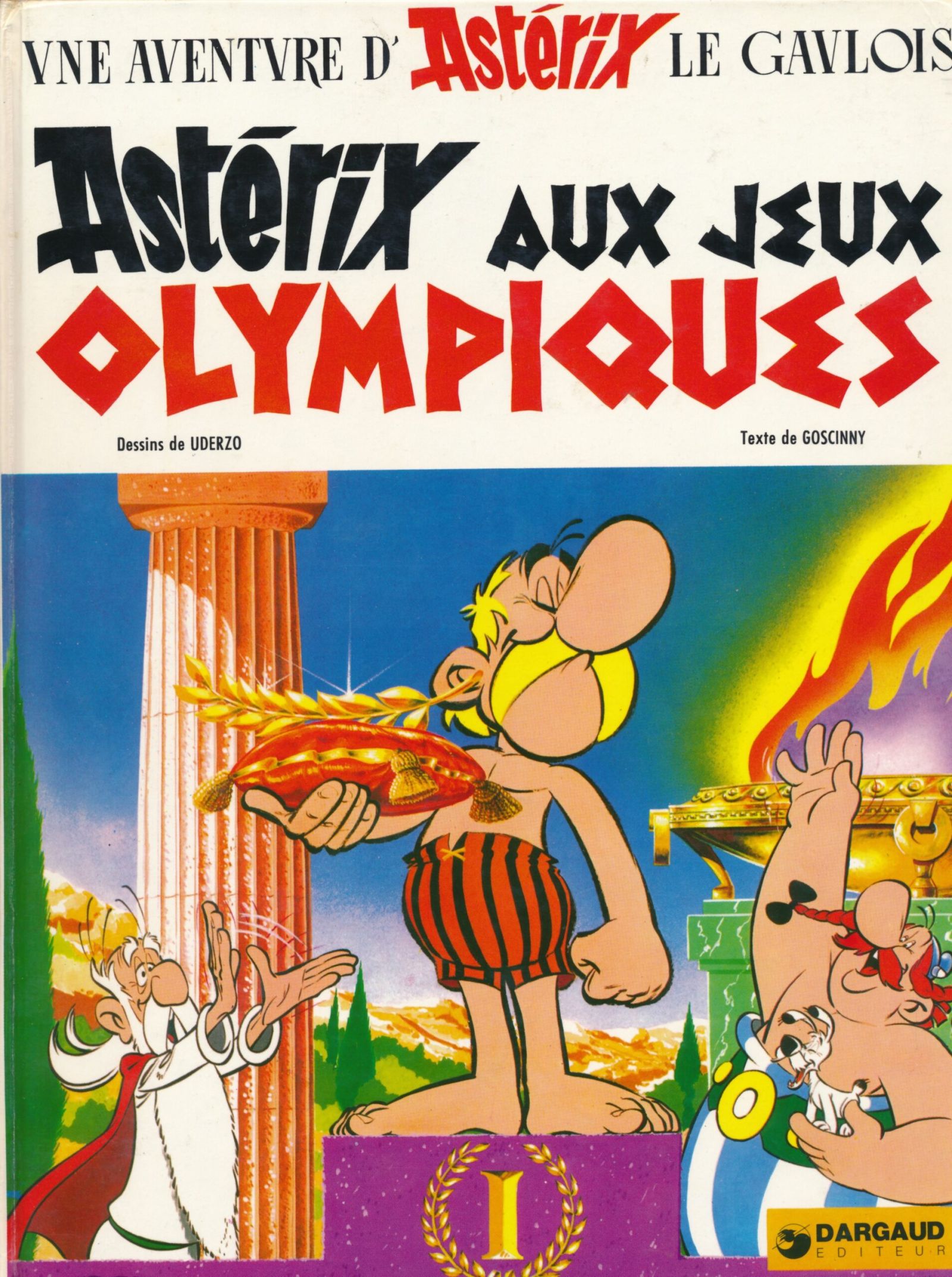asterix aux jeux olympiques cover french