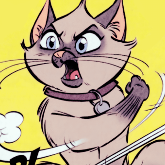 Mona lisa idefix cat