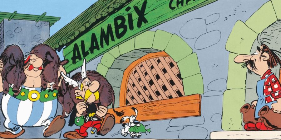 Asterix bouclier arverne alambix