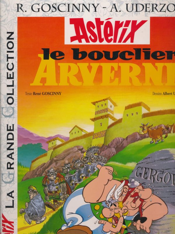 Asterix grande collection bouclier arverne