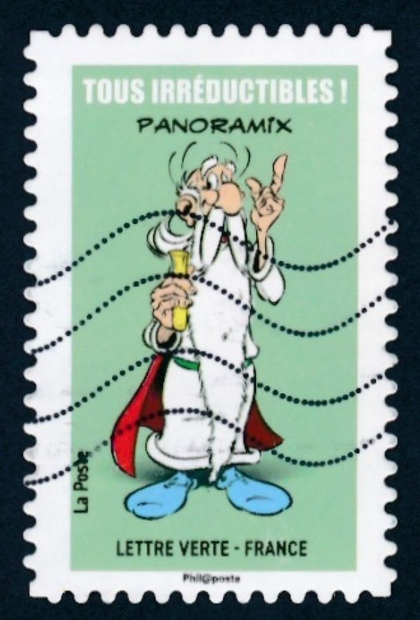 asterix stamp france panoramix