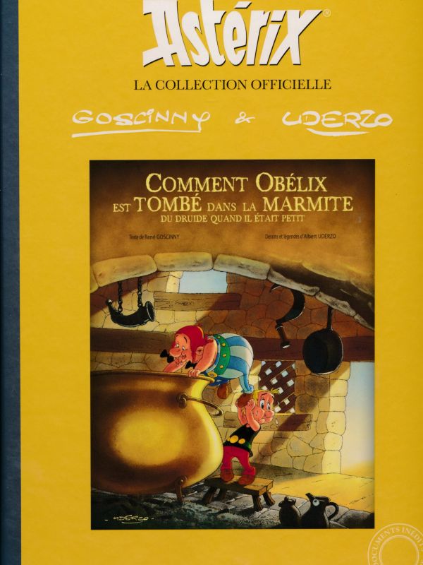 Asterix collection officielle comment obelix tombe