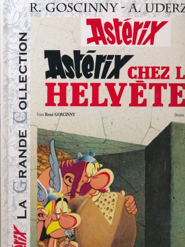 Asterix grande collection chez les helvetes