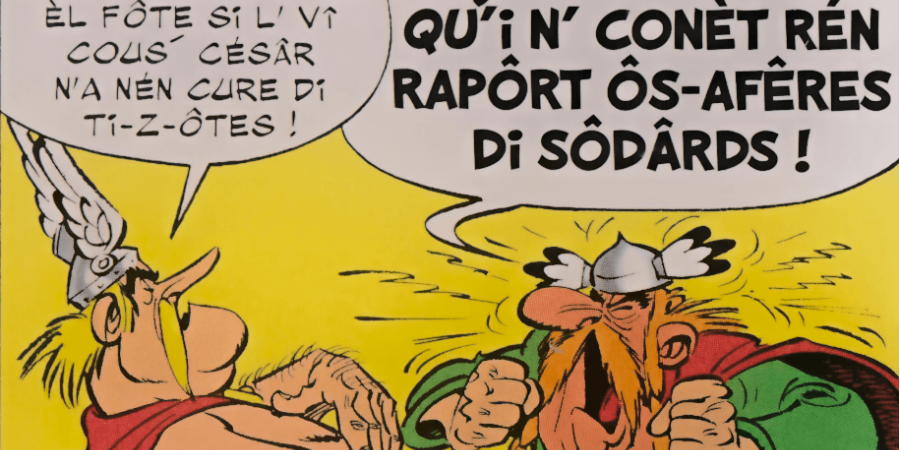Asterix translations walloon