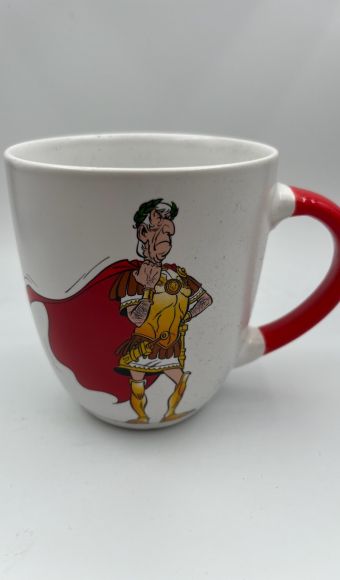 julius caesar coffee mug asterix