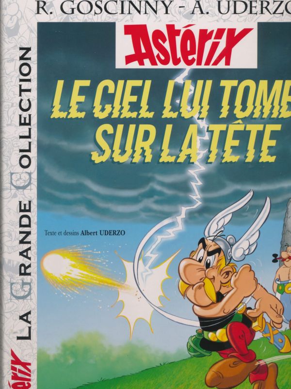 Asterix grande collection le ciel lui tombe sur la tete