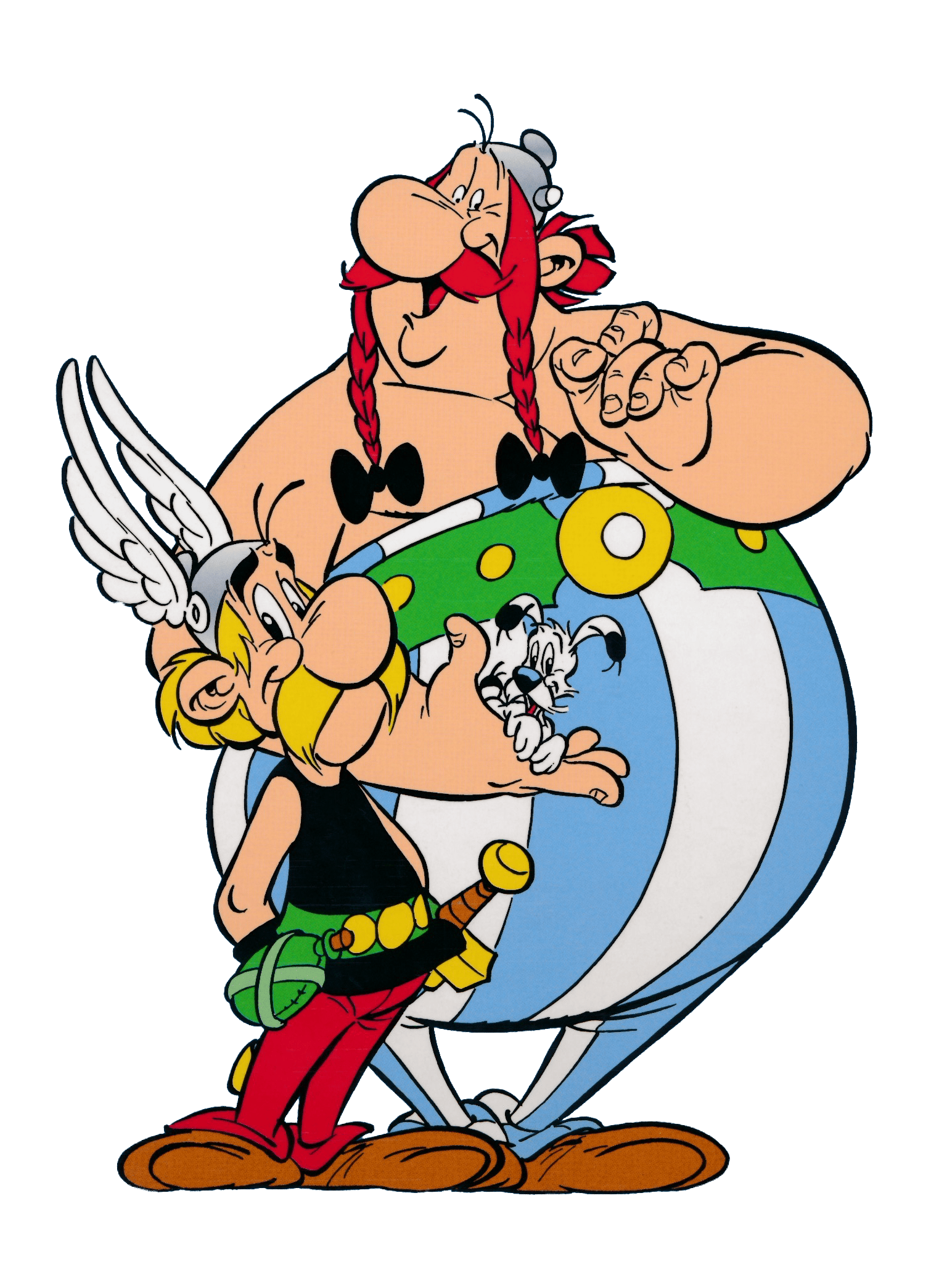 Asterix Obelix Idefix Dogmatix